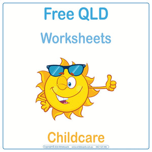 Free QLD school readiness and handwriting worksheets for childcare centres and educators