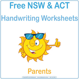 Free NSW Worksheets for Parents, Free Downloadable & Printable NSW Alphabet Tracing Worksheets & Flashcards