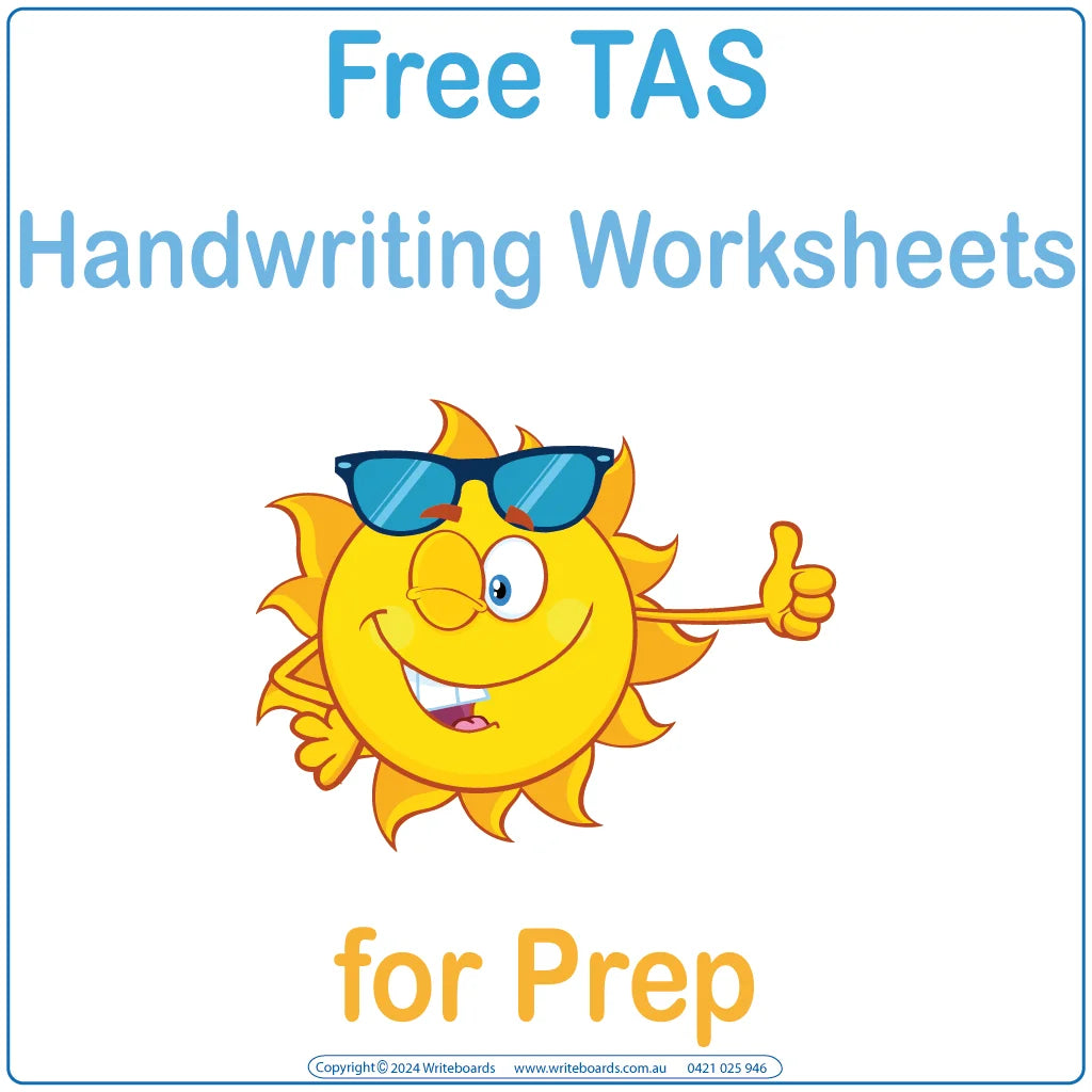 Free TAS Modern Cursive Worksheets for Prep, Free Downloadable & Printable TAS Worksheets for Educators