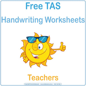 Free TAS Modern Cursive Font Worksheets for Teachers, Free Downloadable & Printable TAS Worksheets for Teachers