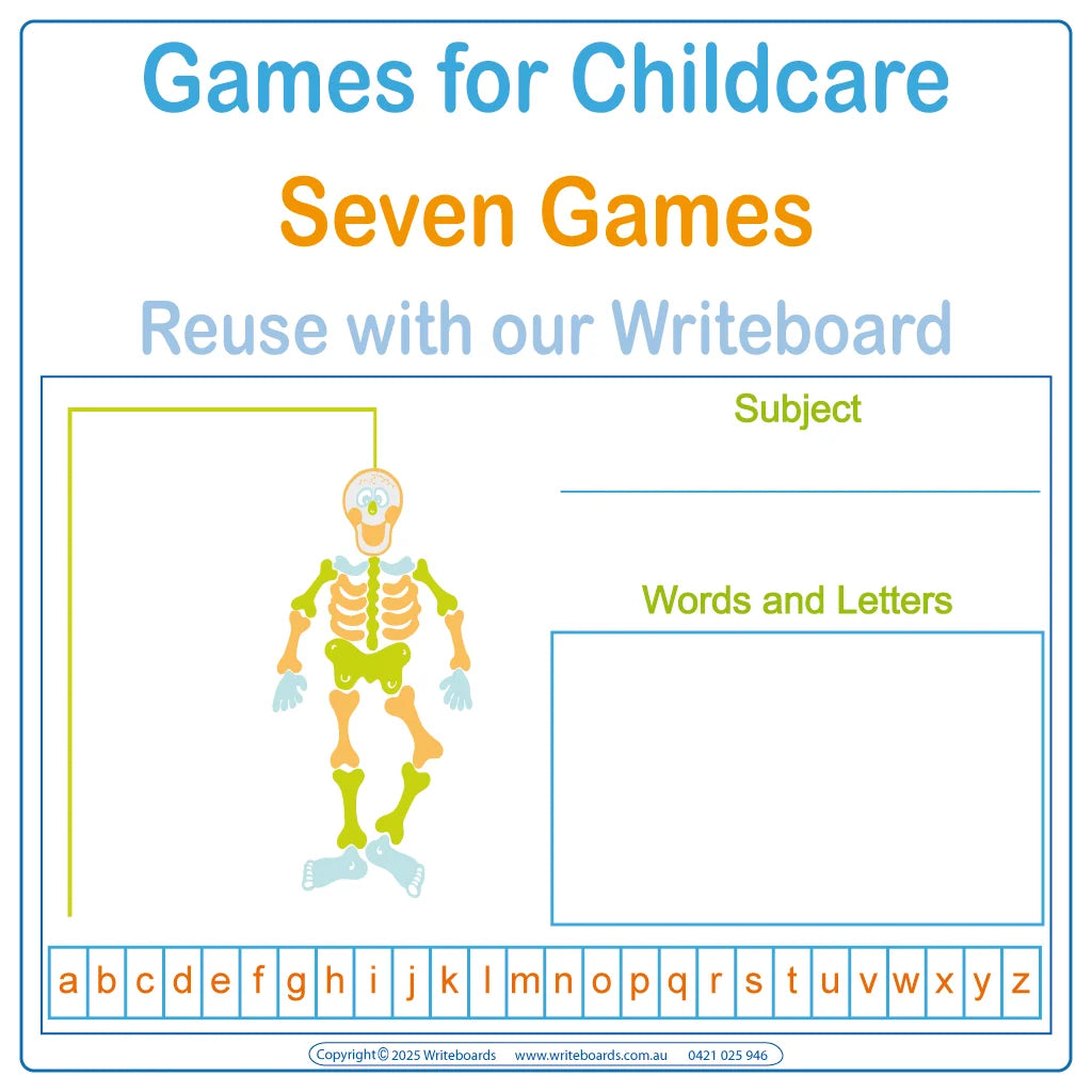 Reusable Games for Childcare and Preschools
