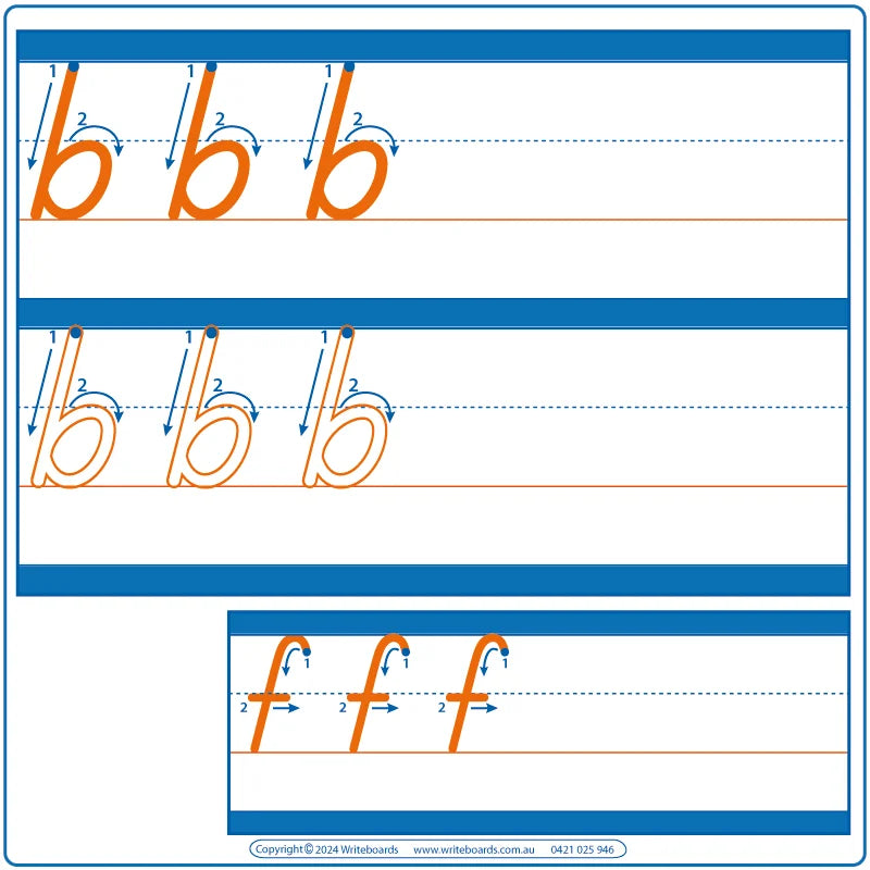 TAS Kindergarten Lowercase Alphabet Worksheets, TAS School Starter Kit includes Alphabet tracing worksheets