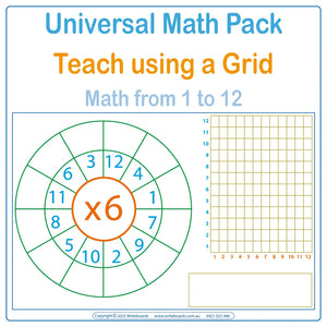Make maths easier for your students with colour-coded grid worksheets designed for Occupational Therapists & Tutors