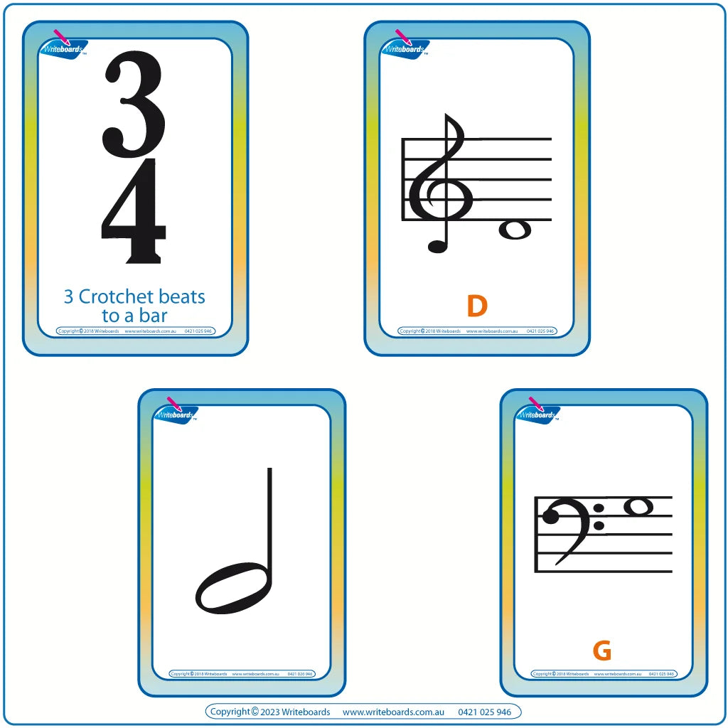 Music Pack for Teachers, Teach Music the Easy Way with our Musical Flashcards & Worksheets