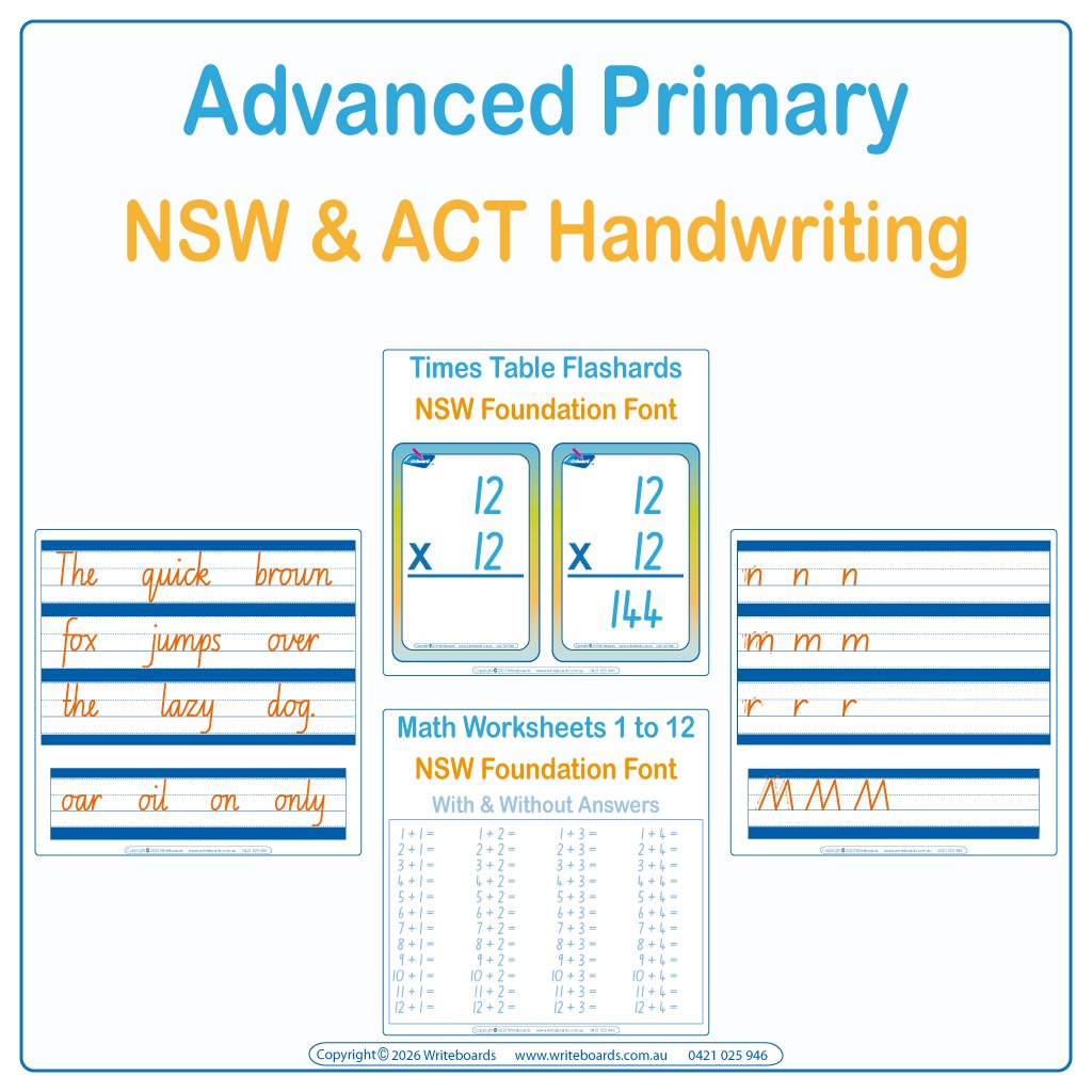 Advanced Primary Pack - NSW & ACT