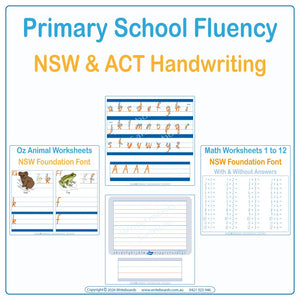 Primary School Fluency Pack - NSW & ACT