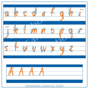 NSW Foundation Font Worksheets & Flashcards are Included in our Advanced School Kit