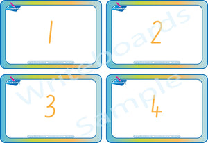 NSW Foundation Font Cookie Numbers Busy Book Includes Number Flashcards
