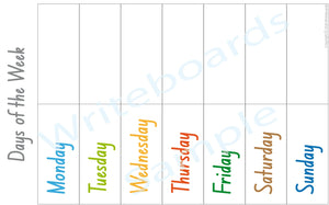 NSW Foundation Days of the Week Busy Book Pages for Childcare & Preschool ages 3+