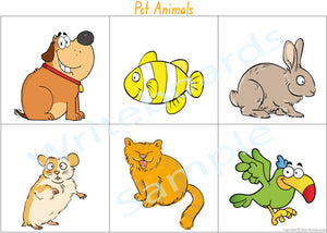 NSW Foundation Pet Animal Busy Book Pages for Childcare & Preschool ages 3+