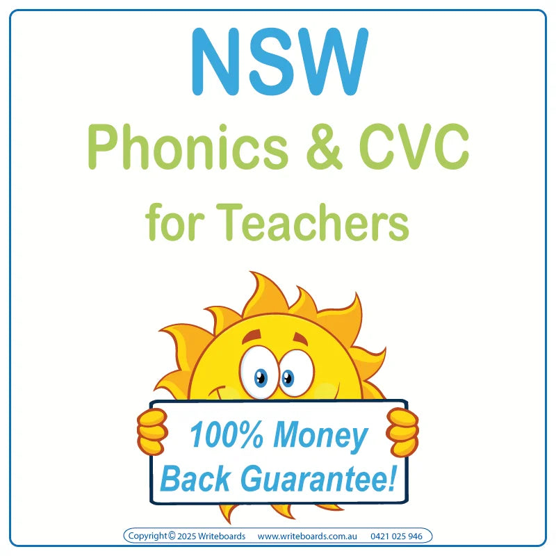 NSW Foundation Font Phonics and CVC Resources for Teachers in NSW