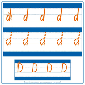 NSW Foundation Font School Readiness Alphabet & Number Tracing Worksheets for Childcare  Students and Childcare Educators