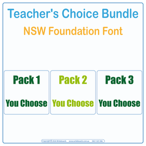 NSW Foundation Teachers Choice Bundle - Worksheets and Resources for Teachers