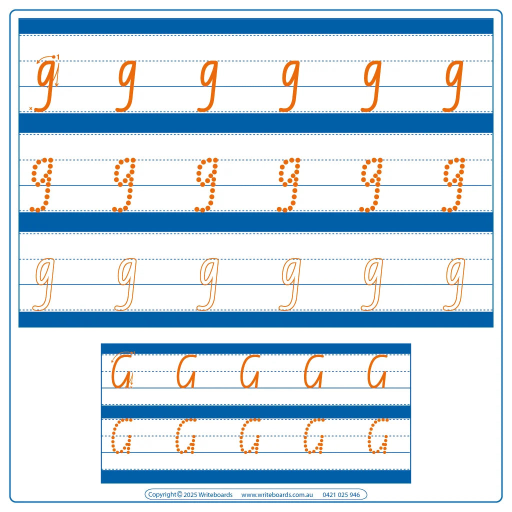 NSW Foundation Font Alphabet and Number Worksheets with Targeted Practice for Occupational Therapists and Tutors