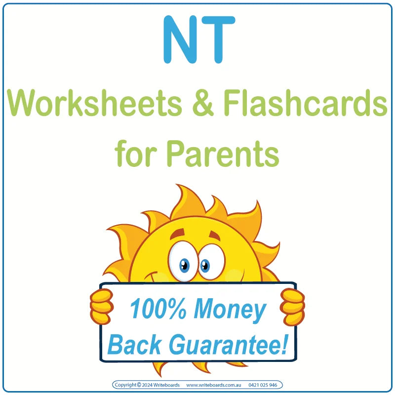 NT Alphabet Tracing Worksheets, NT Printable Handwriting Practice Sheets, NT Letter Formation Worksheets for Parents