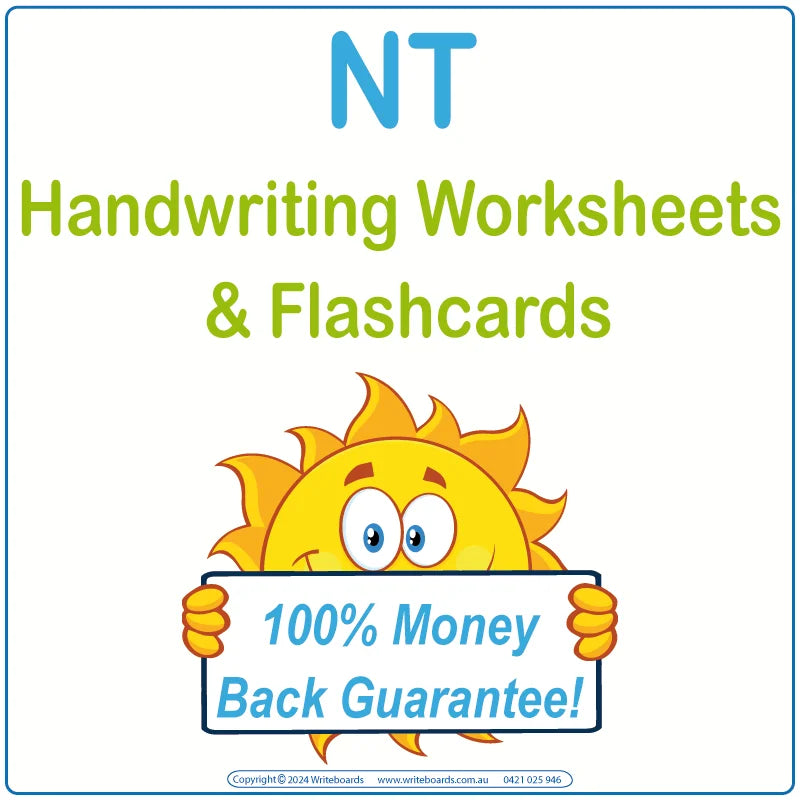 Homeschooling Worksheets & Flashcards for NT