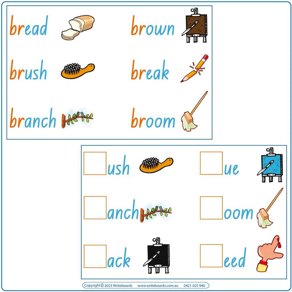 NSW Phonic Worksheets, NSW Phonic Posters, ACT Phonic Worksheets, ACT Phonic Posters