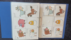 VIC Modern Cursive Font Farm Animals Busy Book video for Childcare and Kindergarten ages 3+