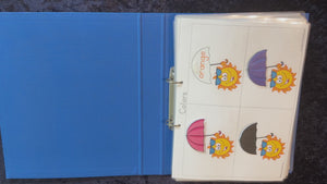 NSW Foundation font Reusable Colours Busy Book Pages for Teachers