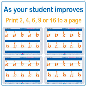 QLD Teachers are not stuck with the one size - print up to 16 to a page