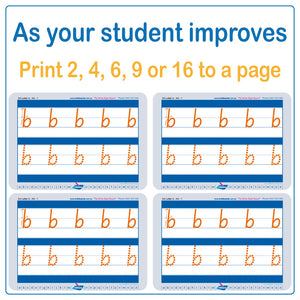 SA Teachers are not stuck with the one size - print up to 16 to a page