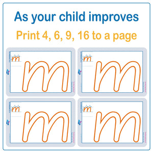 When you shop with Writeboards you are not stuck with one size, print multiple pages