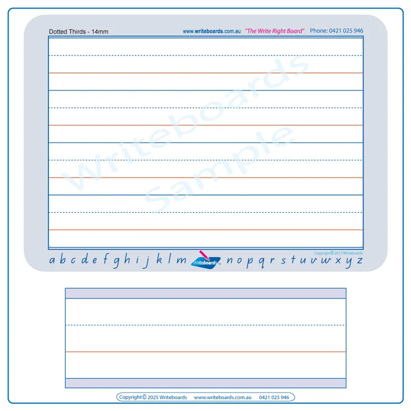 QLD Beginner Font Advanced School Kit includes dotted third lines practice sheets with guide