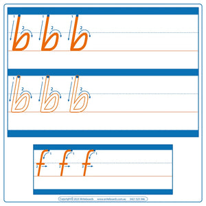 QLD Beginner Font Large Dotted Third Letters