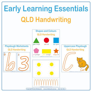 QLD Early Learning Essentials Pack for ages 3+, Save $26.97