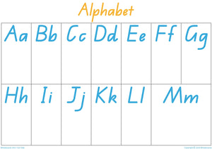 QLD Modern Cursive Font Alphabet Busy Book for Early Stage One Teachers
