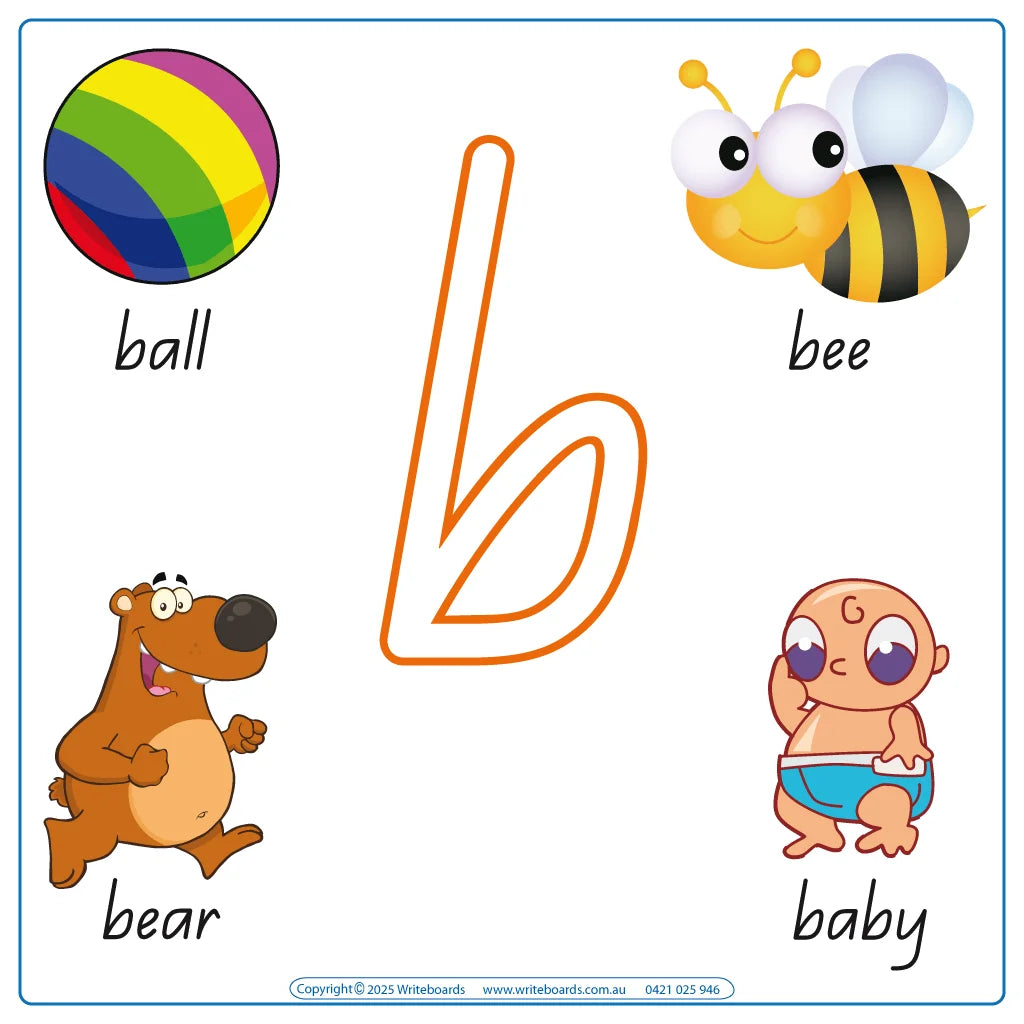 QLD Modern Cursive Font Beginner Alphabet Worksheets and Flashcards for Occupational Therapists and Tutors