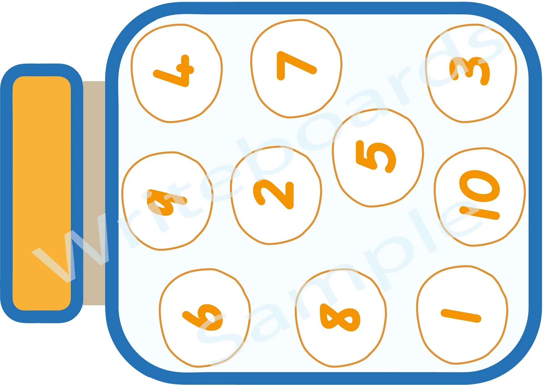 QLD Modern Cursive Font Cookie Counting Busy Book for Teachers and Educators