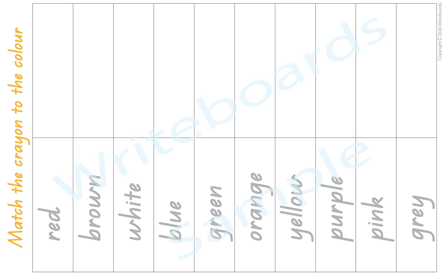 QLD Modern Cursive Font Match the Colour Busy Book Pages for Educators and kids Aged 3+