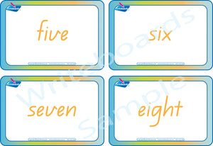QLD Modern Cursive Cookie Counting Busy Book Flashcards for Kindergarten & Childcare, QLD Busy Book