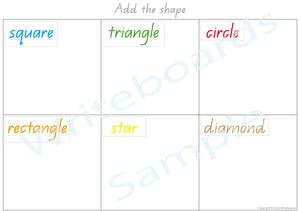 QLD Modern Cursive Font Shape and Colour Busy Book pages for Educators and kids Aged 3+