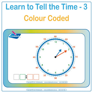 Tell the Time Worksheets & Flashcards are Included in our Advanced Special Needs Kit