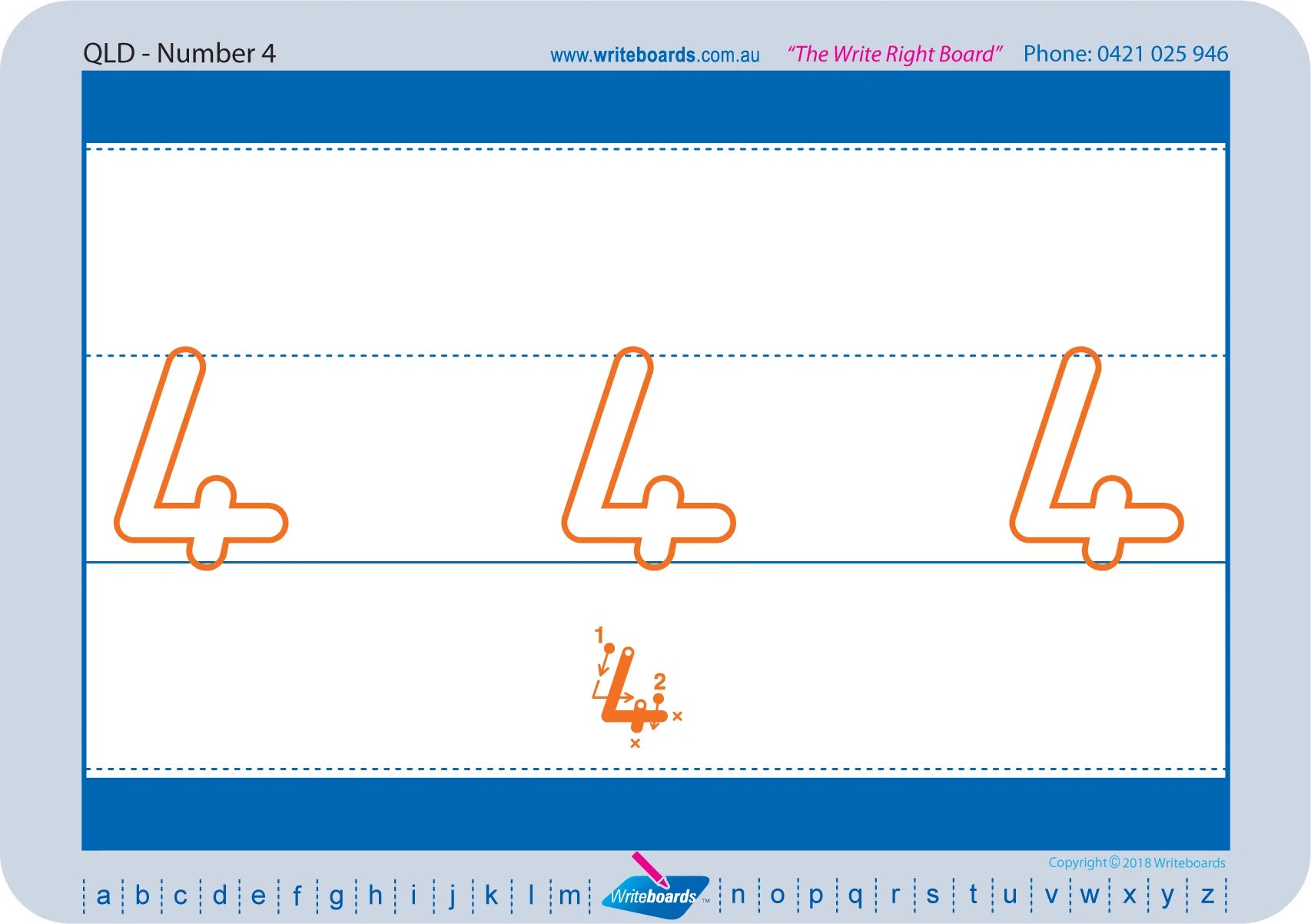 Teach your child numbers 1–12 with QCursive worksheets and flashcards, QLD Number Worksheets