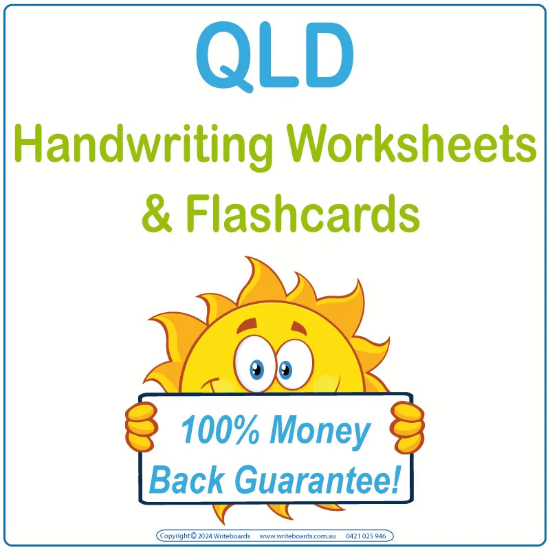 Homeschooling Worksheets & Flashcards for QLD