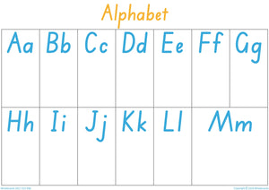 SA Modern Cursive Alphabet Busy Books pages for Childcare and Preschool, SA Alphabet Quiet Book