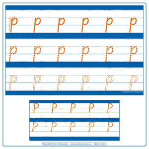 SA Modern Cursive Font Worksheets & Flashcards are Included in our Advanced Special Needs Kit