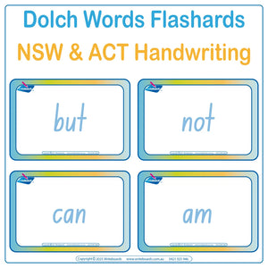 SA Modern Cursive Font Worksheets & Flashcards are Included in our Advanced Special Needs Kit