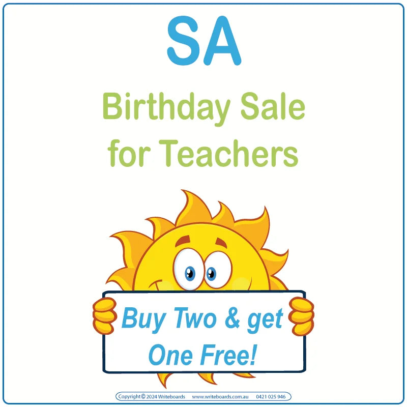 SA Teachers Worksheets Buy Two get One Free