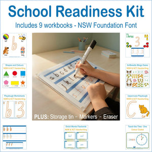 Help get Your Child Get Ready for Big School with  NSW & ACT School Readiness Kit 
