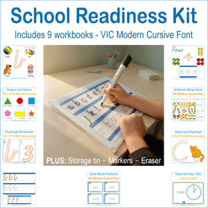 Get Your Child Ready for School in VIC and WA - School Readiness Kit for ages 3+