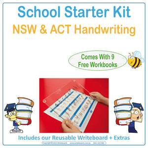 NSW & ACT handwriting school starter pack helps children learn writing skills and build confidence early