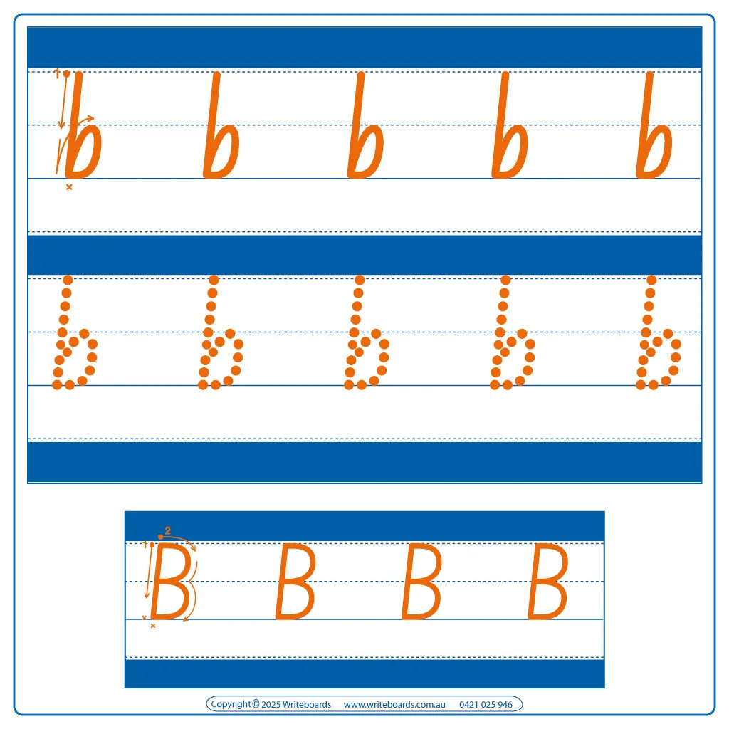 Help Your Childs Handwriting with NSW & ACT Alphabet & Number Tracing Worksheets for Kindergarten 