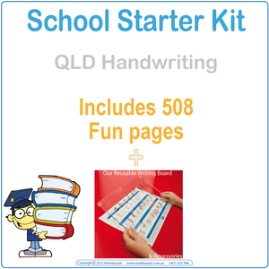QLD School Starter Kit, QLD Beginner Font School Starter Kit, QLD School Starter package