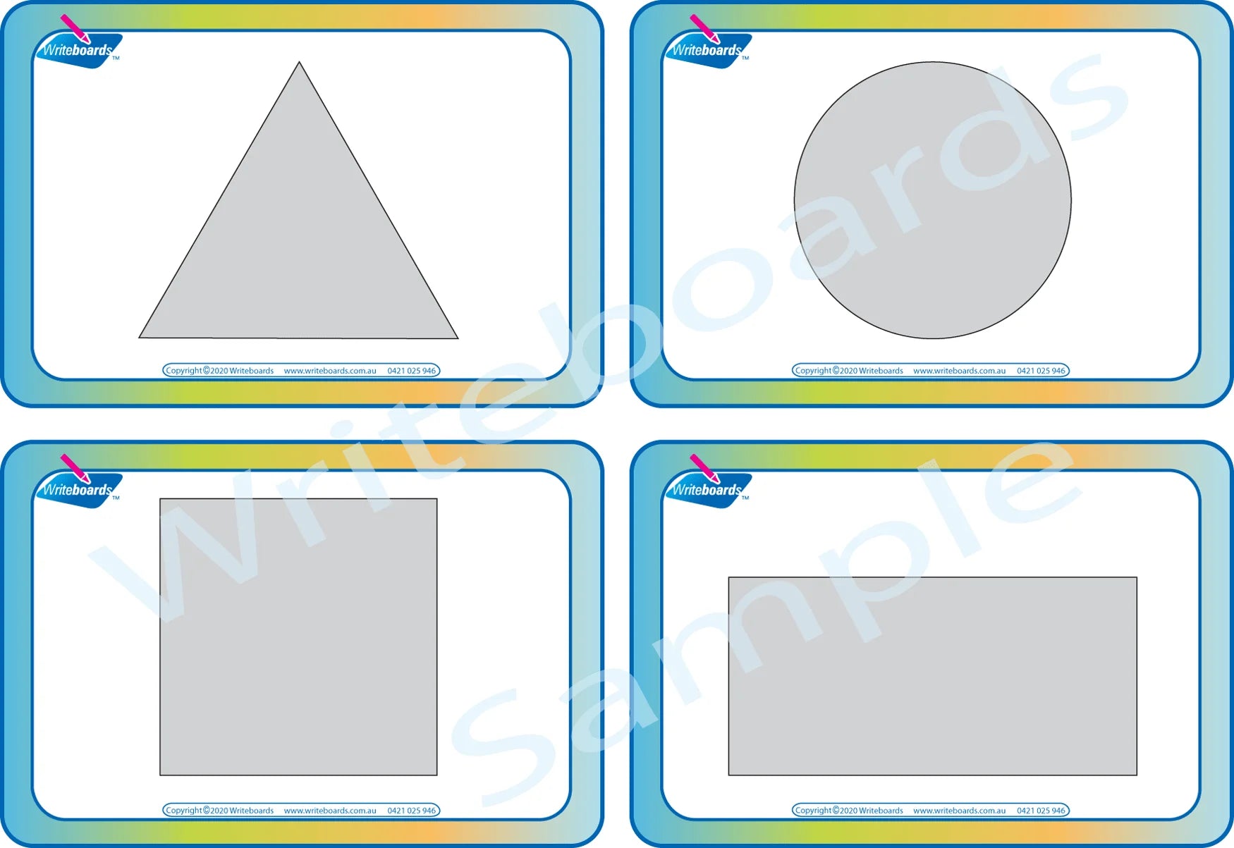 VIC Modern Cursive Font Shape & Colour Busy Book for Flashcards for Teachers Ages 3+
