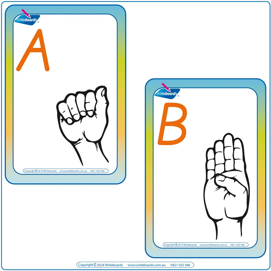 Teach your child basic sign language and 100 Fry sight words using QCursive Handwriting