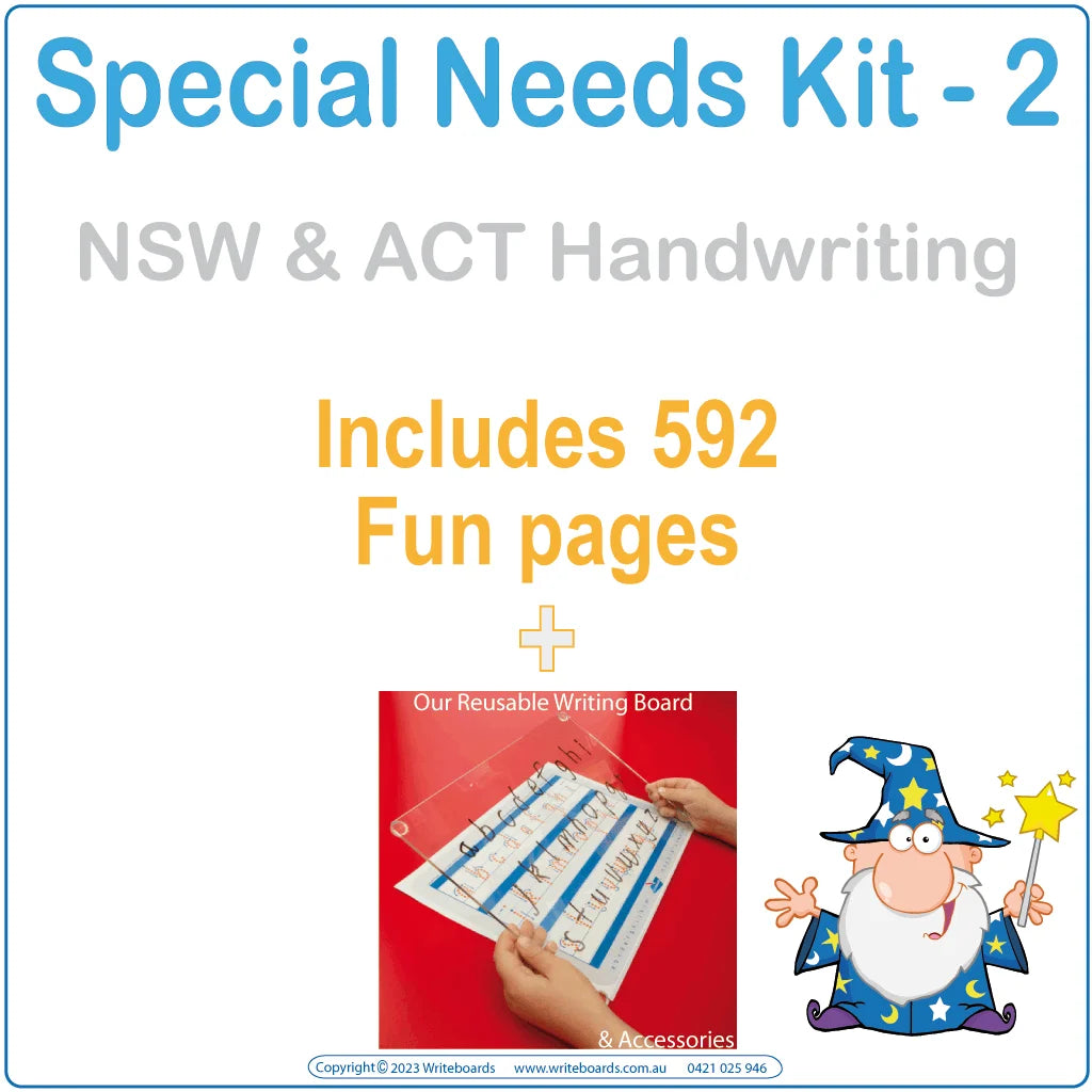 NSW Special Needs Kit, Special Needs Learning Aide for NSW School Kids, ACT Special Needs Kit